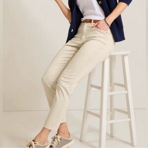 Tommy Bahama Boracay Beach High Rise Ankle Jeans in Moonbeam Size 6 EUC